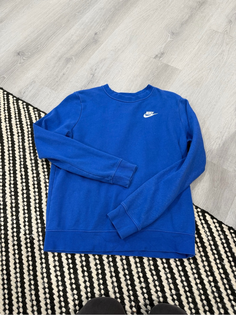 Men’s Blue Nike crewneck / sweatshirt size XS
